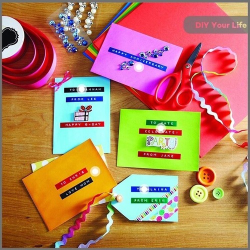 DYMO Embossing Label Maker with 5 Colour 3D Label Tape 3/8'', Dymo Omega Maker - Picture 11 of 11