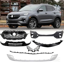 For 2020-2023 Buick Encore GX Front Bumper Cover w/ Grille fog lights Exact Fit