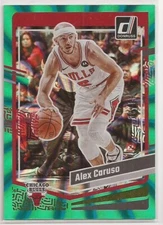 2023-24 Donruss Alex Caruso Teal Holo 11/20 Bulls Thunder #191
