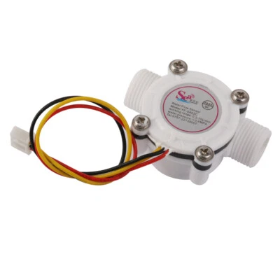 MARKENLOS G3/8 "Durchfluss Hall Effekt Sensor Durchfluss messer Kontroll zähler 0,3