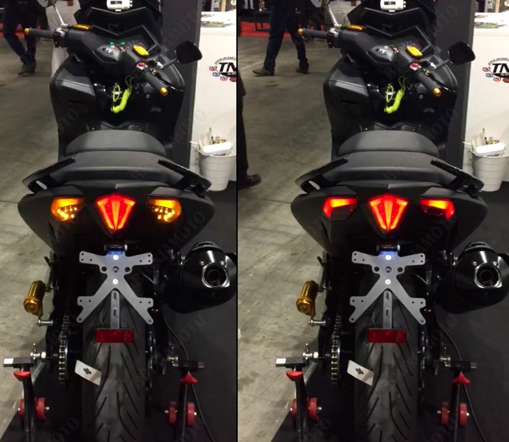 Light Stop + Indicators Front And Rear LED Smoke 'Yamaha Tmax 530