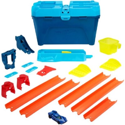 hot wheels unlimited power boost box Amazon.com: Hot Wheels Track Builder Unlimited Ultra Stackable Booster Kit  Motorized Set 5 Plus Configurations Stunt Parts Compatible id Gift idea for  Kids 6 7 8 9 10 and Older : Toys & Games main image 1