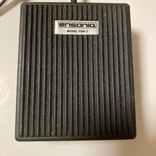 Ensoniq FSW-2 Foot Switch Keyboard Sustain Dampen Universal Pedal Made in Italy!