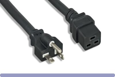 RiteAV Heavy Duty 12 AWG AC Power Cord NEMA 5-20P-C19 (8ft) 2.4 Meter