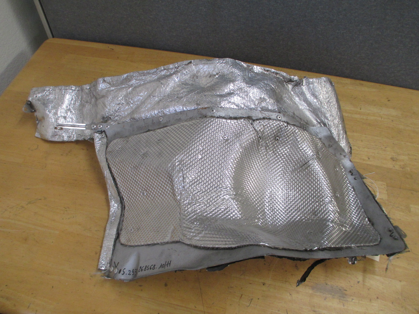 Ferrari 458 - RH Right Fuel Tank Heat Shield 262785
