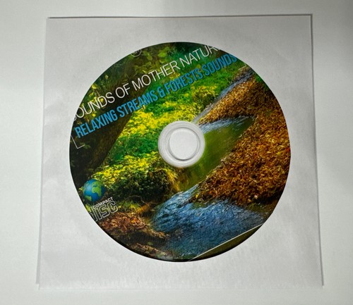 Relaxing Streams Forest Sounds Relaxation Yoga Sleep Therapy White Noise New CD - Picture 2 of 2
