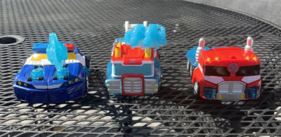 Transformers Rescue Bots Tomy Playskool Hasbro Lot Of 3