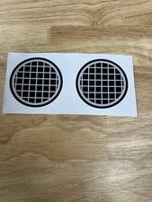 New Kidillac Pedal Car Parts Headlight Decal Set