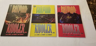 BATMAN : RUN RIDDLER RUN COMPLETE SET 1-3 | eBay
