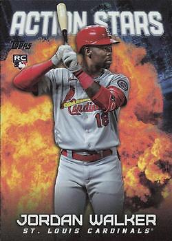 Jordan Walker 2023 Topps Update - Action Stars #AS-12 - St. Louis Cardinals