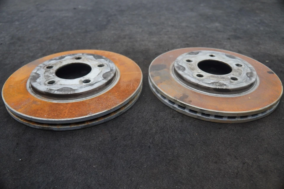 Set 2 Front Left Right Disc Brake Rotor 4815797 Chrysler Plymouth Prowler 97-02 - Image 2 of 4