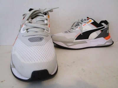 Puma Mirage Sport Tech Mens Athletic Sneaker White Castlerock Size 7C