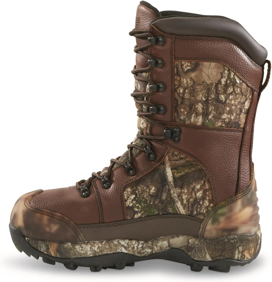 Men Leather Hunting Boots Monolithic Extreme Waterproof Insulated, 2,400-Gram  - Image 4 of 4