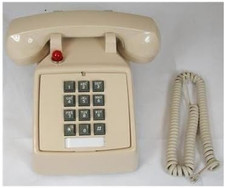 ITT-2500-57MD-ASH 250044-VBA-57MD Desk W/ Message Waiting