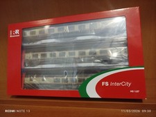 Set Set 3 carrozze gran confort FS RIVAROSSI HR livrea bandiera Art. HR4358