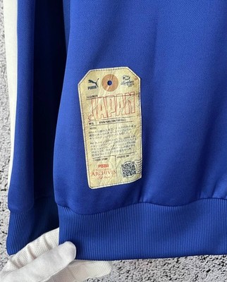 Puma Japan Track Jacket Blue Full Zip 1968 Football Archives Men