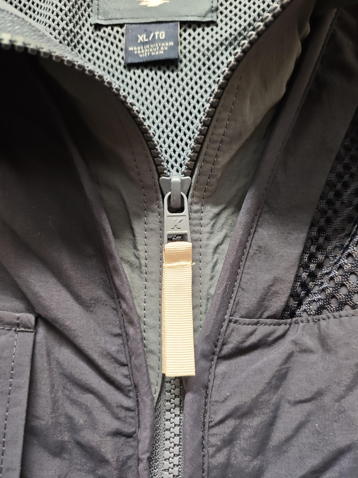 Columbia Kith PFG Jacket Mens XL Blue Black Fishing Utility Zip Pockets RARE!! image 9