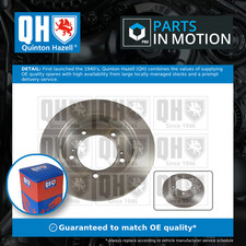 Image of 2x Brake Discs Pair Solid fits SUZUKI SAMURAI SJ413 1.3 Front 92 to 04 290mm Set