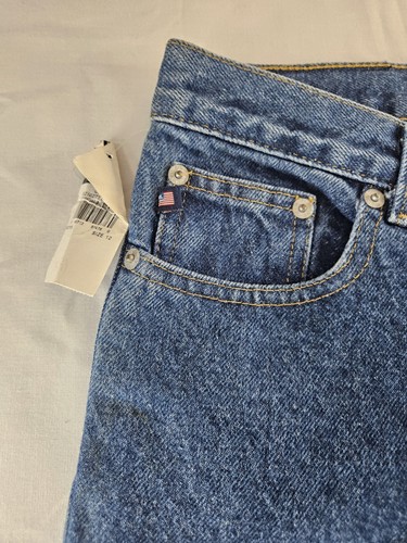 Polo Ralph Lauren Jeans Boys 12 Blue The 67 Loose Denim Baggy Vintage NEW TAG - Picture 10 of 21