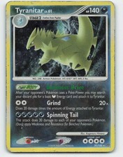 2008 Pokemon, Stormfront, #30/100 Tyranitar, Holo Rare, Deck Exclusive on eBay
