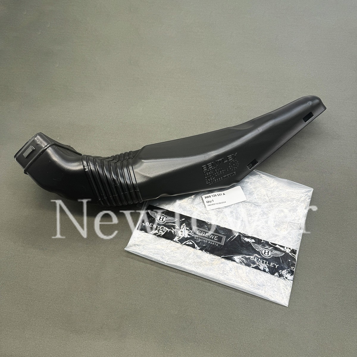 Bentley Continental GT Intake hose P/N 3W0129531