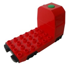 Lego Duplo elektrische Eisenbahn Lokomotive lok rot NEU