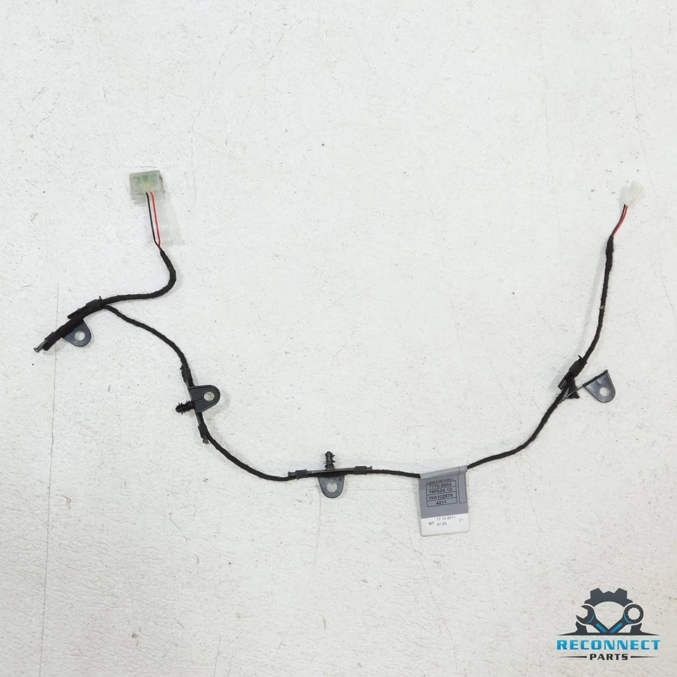 07-13 BMW 335i M3 E92 E93 manija de puerta delantera derecha lámpara arnés de cableado OEM Foto 4 de 4