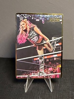 Alexa Bliss Action Packed SP Insert 24kt Gold - 2023 Panini Chronicles WWE