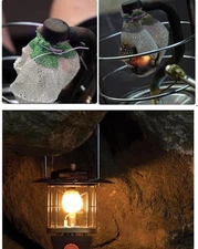 20-Pack Propane Lantern Mantles for Gas Lanterns and Covers