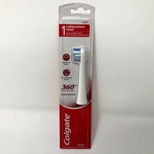 New Colgate 360 Advanced Replacement Head, Soft, Whitening, Gentle, Powered TB