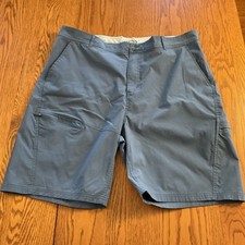 Reel Life Riptide Fishing Hiking Shorts Water Resistant Stretch Men's XXL 38"