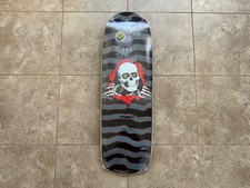 Powell Peralta Bones “RIPPER” Black/Red/Gray Reissue Skateboard USA Deck - NOS