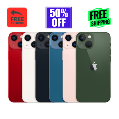 Apple iPhone 13 | 256GB & 128GB | GSM Unlocked Dual SIM Smartphone