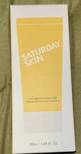 Saturday Skin Yuzu Vitamin C Sleep Mask – 50ml / 1.69 fl. oz. – New in Box