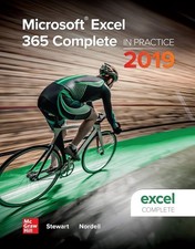 Looseleaf for Microsoft Excel 365 Complete: in Practice, 2019 Edition by...
