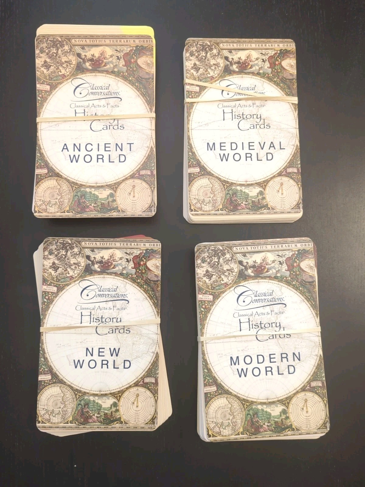 Classical Conversations TIMELINE CARDS Acts & Facts History Cards ...