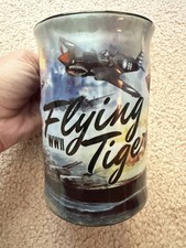 Taza de café Ripley’s Aquarium Myrtle Beach Flying Tigers Segunda Guerra Mundial aviación militar