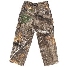 Rustic Ridge Pants Boys Medium Realtree Edge Camouflage Pockets Hunting