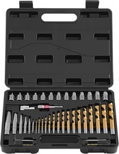 41-piece Screw Extractor And Left Hand Drill Bits Set Easy Out Screw 41-piece Screw Extractor And Left Hand Drill Bits Set Easy Out Screw