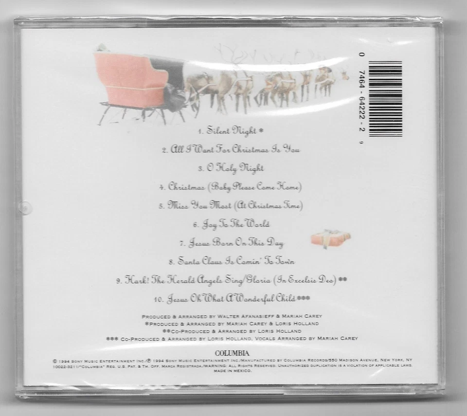 Mariah Carey - Merry Christmas / CD / NEU & OVP - Bild 2 von 2