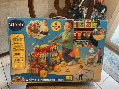 VTech Sit-to-Stand Ultimate Alphabet Train Electronic Learning Toy 12-36 Months