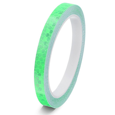 Reflektorband Selbstklebend, 1 Rollen/8 m Neon Klebeband Warning Tape Reflektor
