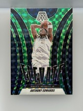 2024-25 ANTHONY EDWARDS Panini Mosaic Basketball Elevate (Green) #3