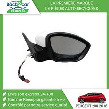 Retroviseur droit (ou coque) Peugeot 208