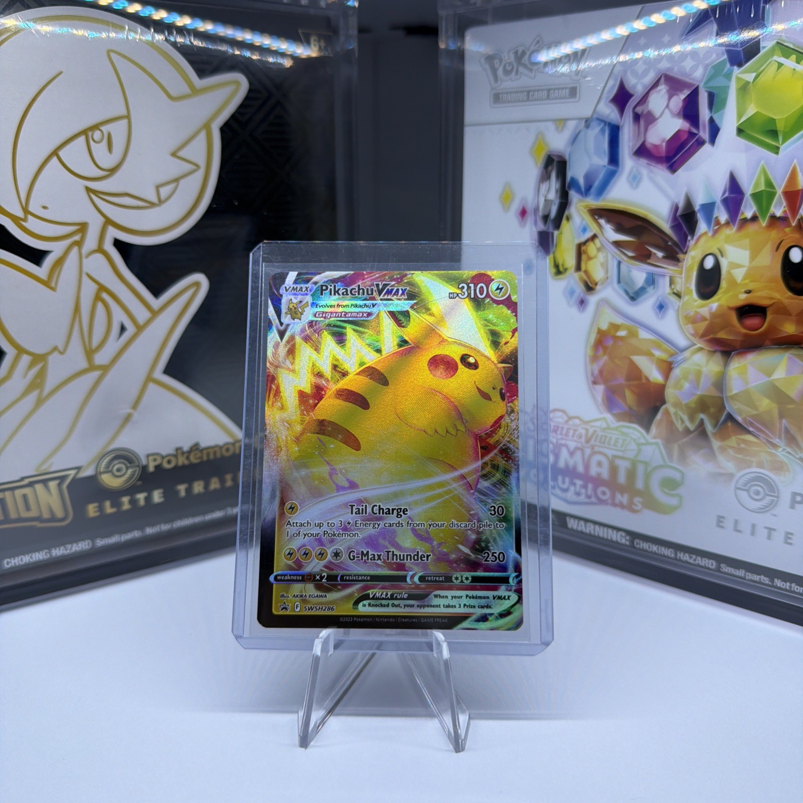 Pokémon Pikachu VMAX Stage Vmax 310 HP SWSH286 Promo Holo Full Art