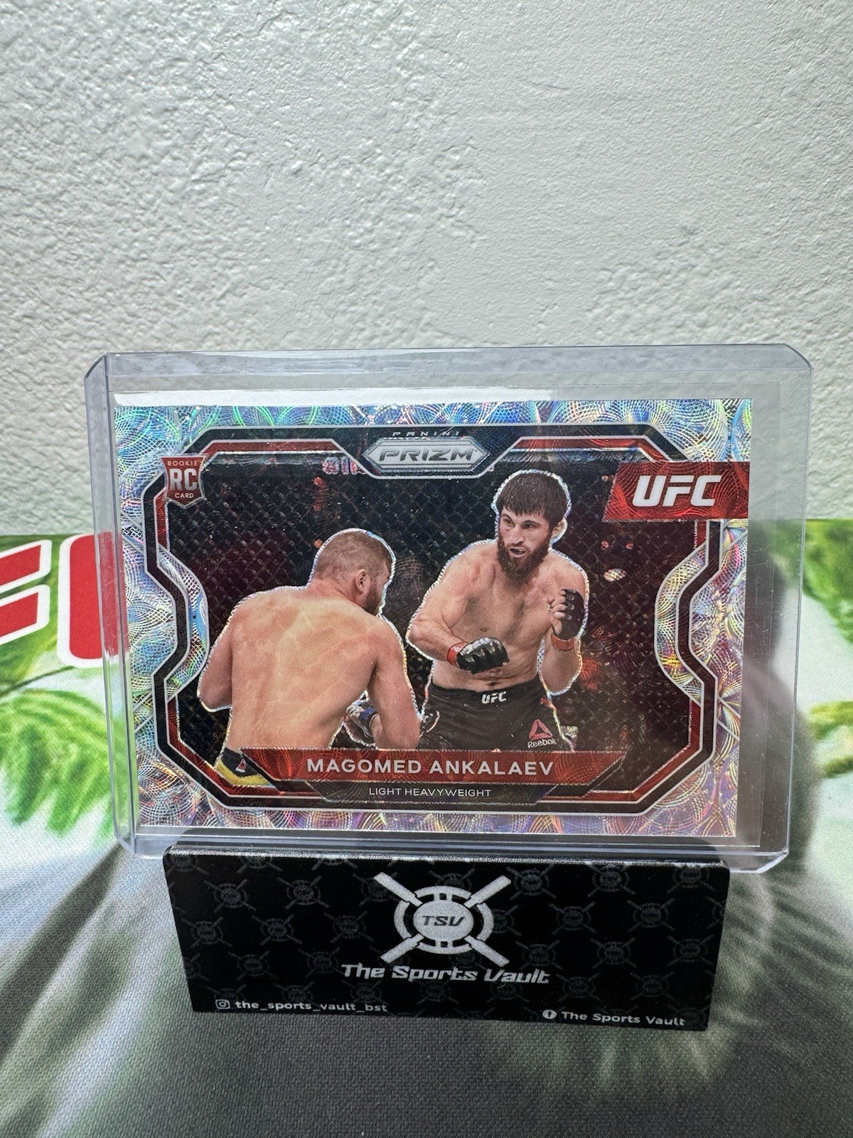 2021 UFC Panini Prizm Magomed Ankalaev Premium Box Set /99 RC RARE Champion