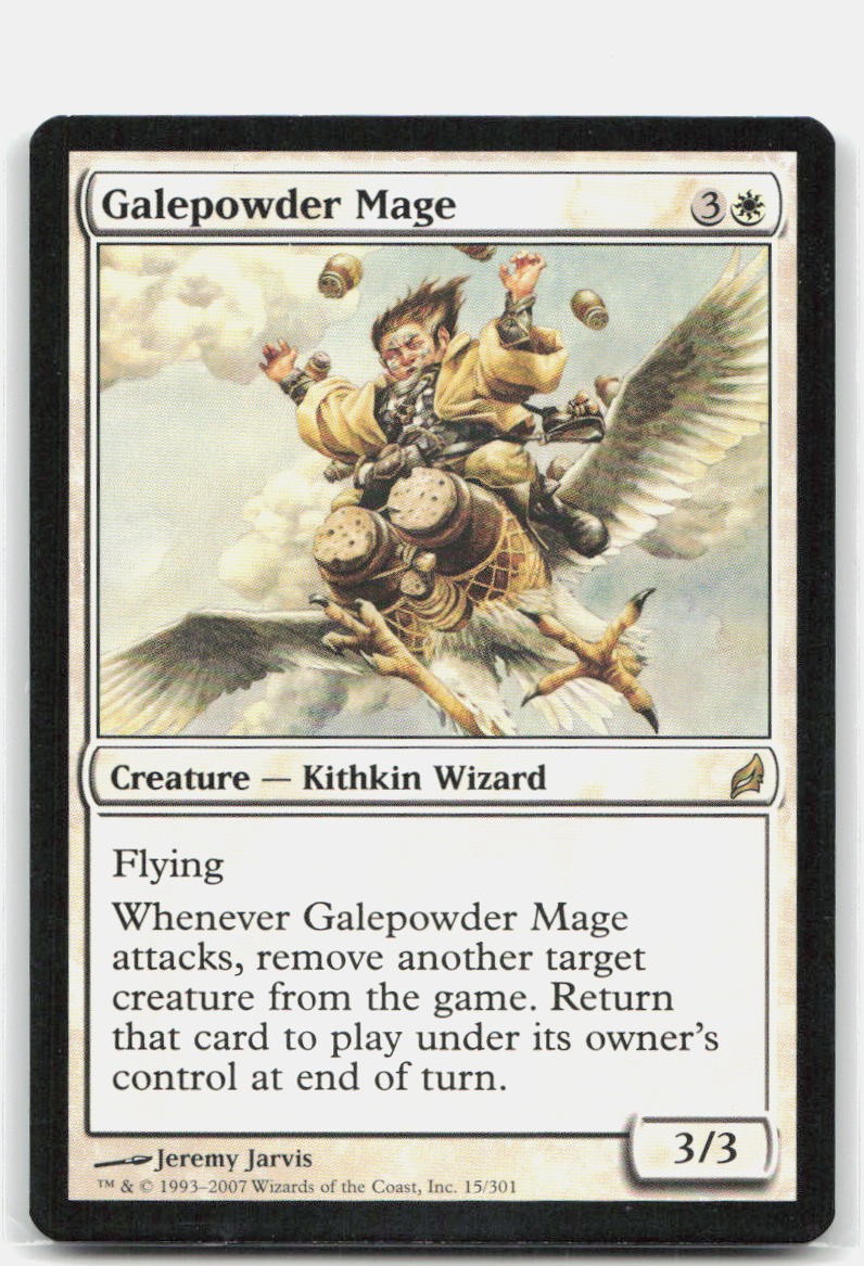 Galepowder Mage 15 Rare Lorwyn Magic: The Gathering Near Mint