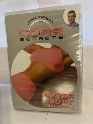 NEW SEALED GUNNAR PETERSON'S CORE SECRETS UPPER BODY CHALLENGE WORKOUT DVD