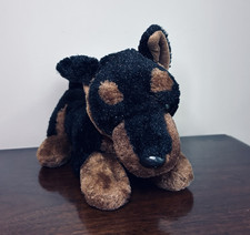 Gund Ebony Doberman Pinscher Dog Plush Puppy Stuffed Animal 4050569