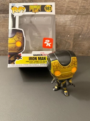 Funko Pop! Midnight Suns Iron Man #981 Gamer verse Vinyl Figure